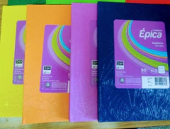Cuaderno EPICA n1 Hojas rayadas x 48 verde oscuro