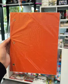 Carpeta LAMA cordon forrada naranja