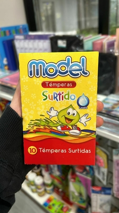 Tempera MODEL surtidas x10