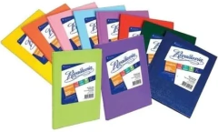 Cuaderno RIVADAVIA n3 Hojas rayadas x 98 naranja