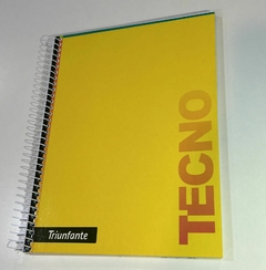 Cuaderno TRIUNFANTE espiral 16 x21 tapa flex tecno X80 H