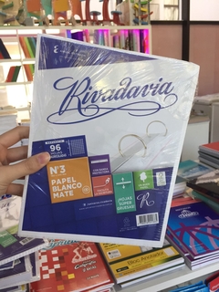 Repuesto RIVADAVIA cuadriculada n3 x96