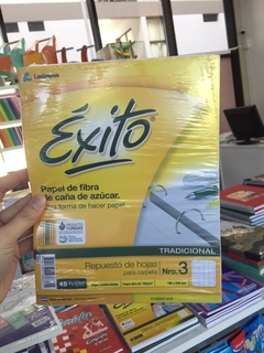 Repuesto N3 EXITO x48 cuadriculadas