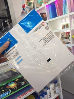 Repuesto LUMA hojas dibujo N3 blanco 8 hojas