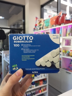Tizas GIOTTO blancas x unidad