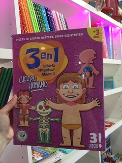 Juego 3 en 1 BARCO DE PAPEL cuerpo