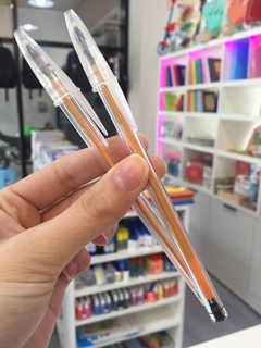 Lapicera BIC cristal trazo fino negra