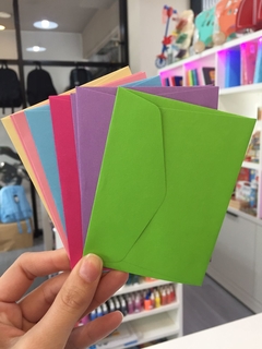 Sobre Color tarjeta 10.5 x 7.5