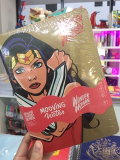 Cuaderno MOOVING Notes Wonder Woman A5 tapa dura rayado