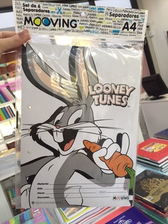 Separadores MOOVING A4 Looney tunes
