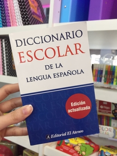 Diccionario escolar EDITORIAL EL ATENEO