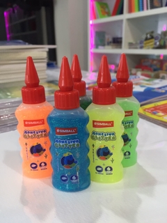 Adhesivo SIMBALL glitter naranja 36ml