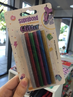 Barra adhesiva SUPRABOND glitter chica blister
