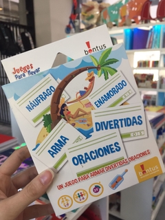 juego cartas Arma oraciones