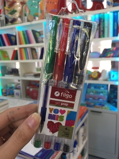 Lapicera FILGO super gel Varios colores x Unidad