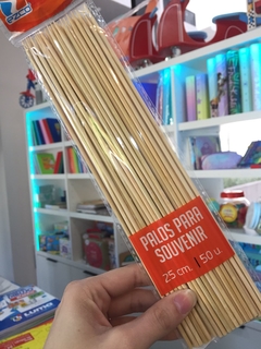 Palito EZCO brochette 25cm x 50 unidades