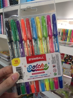 lapiceras SIMBALL DOLCHE estuche x 10