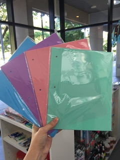 Carpeta LAMA dos tapas N3 Pastel