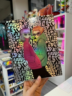 Cuaderno MOOVING 16x21 tapa dura 80 hojas 47 STREET