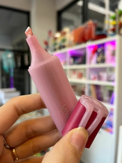 resaltador MAPED glitter rosa