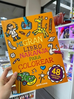 Libro MI GRAN LIBRO naranja