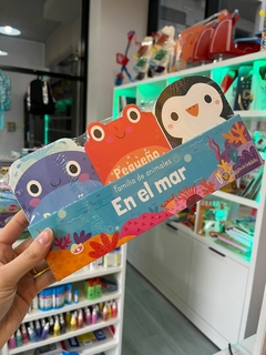 Libro familia de animales en el mar