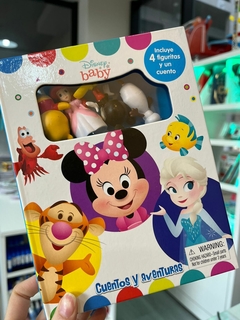 Libro cuentos y aventuras Disney baby