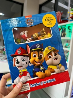 Libro cuentos y aventuras PAW PATROL