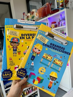 Libro Coleccion juega y borra con lapiz