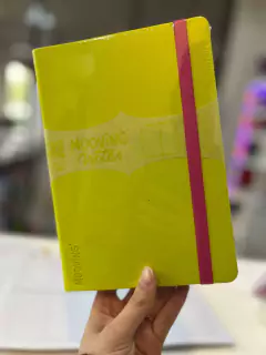 Cuaderno MOOVING notes A5 amarillo