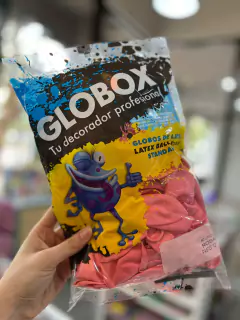 Globo 12 p rosa pastel x 50