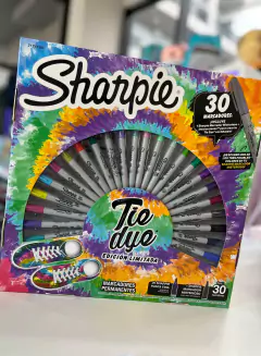 Marcadores SHARPIE caja tie dye x30