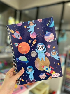 Cuaderno AB RY galaxia animal