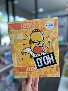 Carpeta MOOVING cordon Simpsons - comprar online