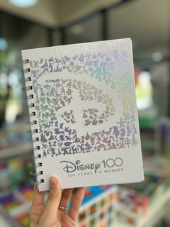 Cuaderno MOOVING 16x21 tapa dura 80 hojas DISNEY 100 ANOS