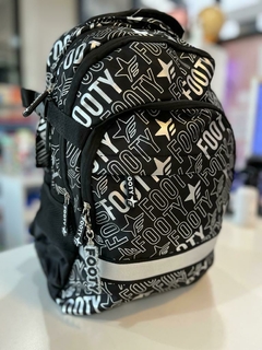 Mochila FOOTY espalda metallic 18p