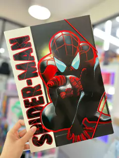 Carpeta MOOVING 3 solapas Spiderman
