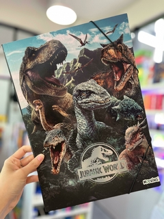 Carpeta MOOVING 3 solapas Jurassic World