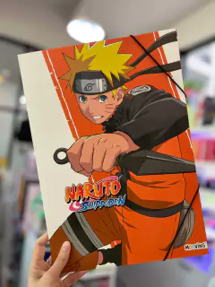 Carpeta MOOVING 3 solapas Naruto Shipudden