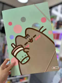 Carpeta MOOVING 3 solapas Pusheen