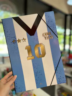 Carpeta FW 3 solapas fanatico diez