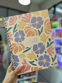 Cuaderno MOOVING A4 Tapa dura garden - comprar online