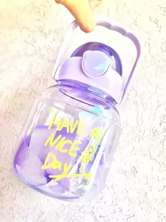 Botella Redonda "Have a nice day" en internet