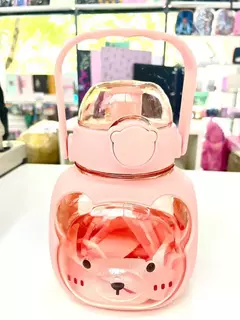 Botella Redonda Carita Oso - comprar online