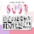 NICOLE DIARY-237 French Line Flower Nail Stamping Plates Geometric Leaf Floral Stainless Steel Nail Art Stamp Stencil