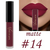 25 color matte liquid lipstick nude lip gloss makeup high pigment lip gloss waterproof lasting moisturizing cosmetics - loja online