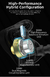 KZ x Crinacle CRN (ZEX Pro) Electrostatic Hybrid technology Wired HIFI Earphone Bass Earbud Sport Noise Cancelling Game Headset - Baena Shop