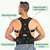 Magnetic therapy posture corrector posture corset shoulder support belt men and women braces and support belt shoulder posture - comprar online