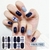 Lamemoria 14 Tips/Sheet Nail Polish Strips DIY Waterproof Nail Wraps Cute Cartoon Pattern Nail Stickers Nail Patch for Women na internet