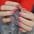Imagem do Ombre French Ballerina Coffin Short Fingernails Gradeint Natural False Nails Art Manicure Salon At Home Daily Wear Faux Ongles